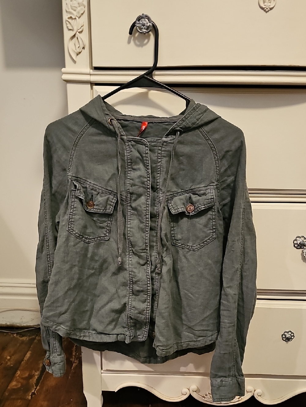 UNIONBAY Women's Olive Green Utility Jacket